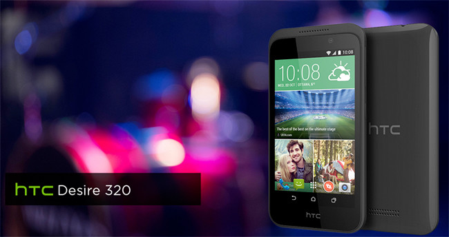 Với thiết kế lung linh, HTC Desire 320 l&agrave; một m&oacute;n qu&agrave; đ&aacute;ng mơ ước trong dịp Valentine