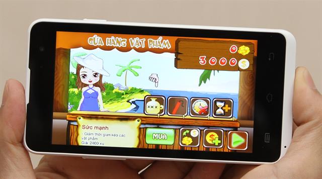 Mobiistar KAT 452 có khả năng chơi game mượt mà