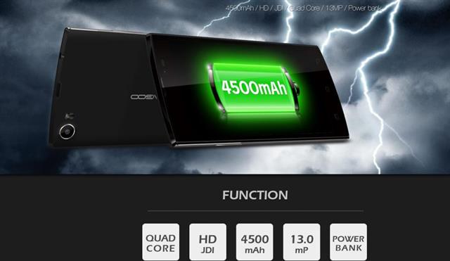 Leagoo Lead 7 l&agrave; một trong những smartphone gi&aacute; rẻ c&oacute; pin 'khủng' nhất hiện nay