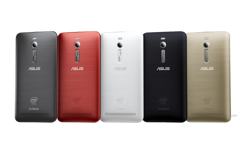 Chiếc smartphone giá rẻ này có 5 lựa chọn màu sắc: Đen, Xám, Đỏ, Trắng và Vàng Gold