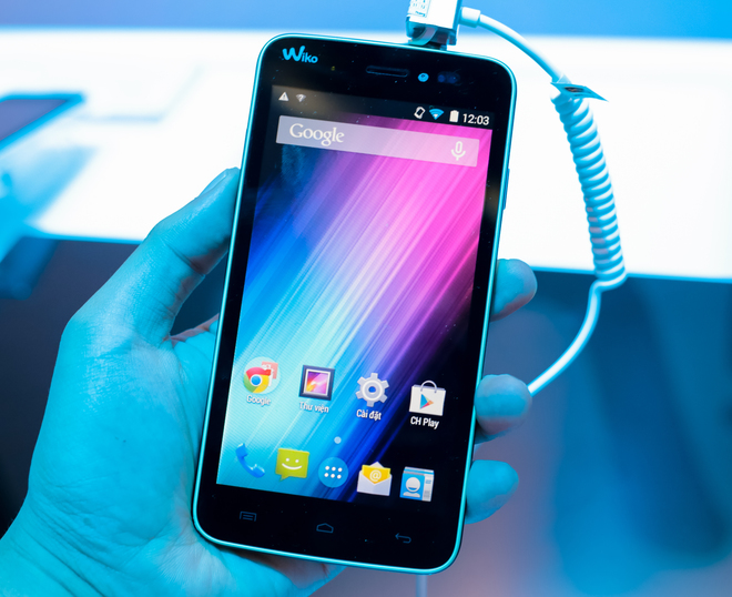 Wiko Lenny l&agrave; smartphone gi&aacute; rẻ được trang bị m&agrave;n h&igrave;nh lớn hơn so với những người anh em kh&aacute;c