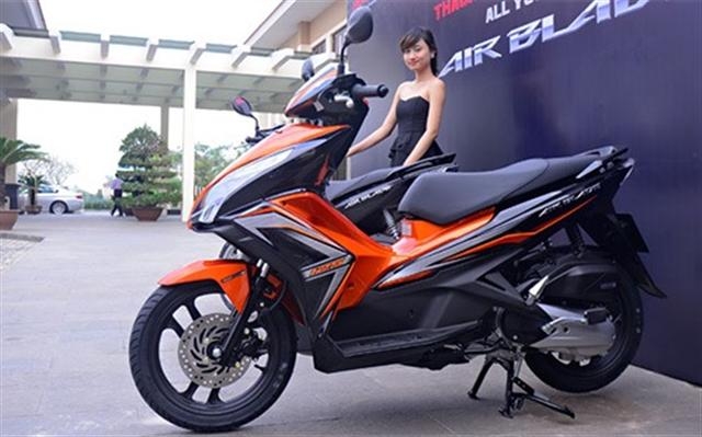 Exciter mới v&agrave; Air Blade mới đang l&agrave; 2 mẫu xe tay ga được ưa chuộng hiện nay