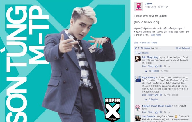 Một v&agrave;i poster về Super X Festival của ban tổ chức h&eacute; lộ show diễn sẽ c&oacute; sự g&oacute;p mặt của Psy, Big Bang, Sơn T&ugrave;ng M-TP, Đ&ocirc;ng Nhi&hellip;