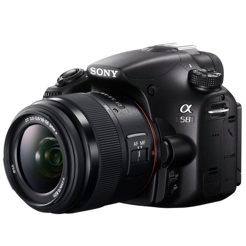 M&aacute;y Sony KTS ALPHA SLT - A58K sở hữu cảm biến cỡ lớn 