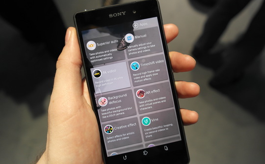 camera Xperia Z2