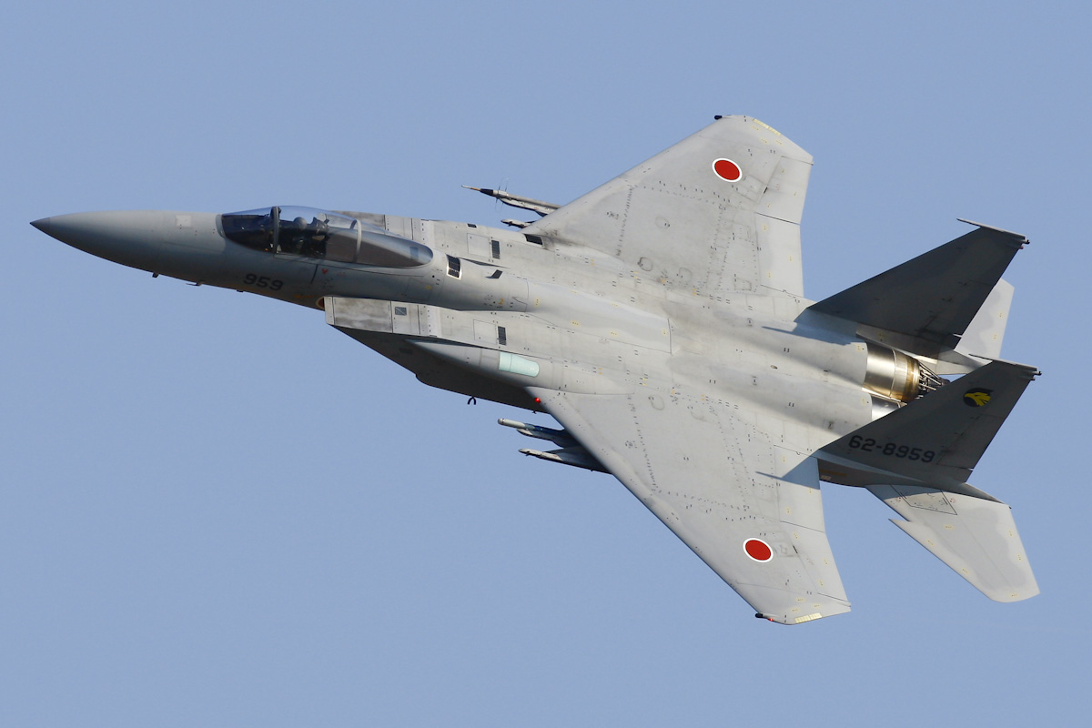 Phi&ecirc;n bản m&aacute;y bay chiến đấu F-15J l&agrave; ti&ecirc;m k&iacute;ch đ&aacute;nh chặn &lsquo;xương sống&rsquo; của lực lượng ph&ograve;ng vệ tr&ecirc;n kh&ocirc;ng Nhật Bản (JASDF)