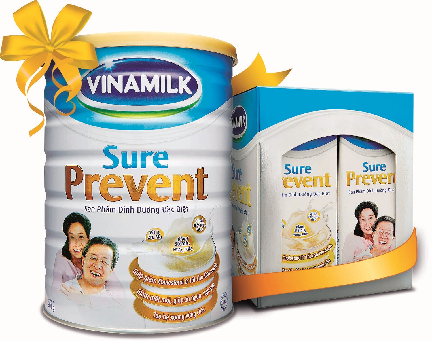 Với 2 ly Sure Prevent mỗi ng&agrave;y, cơ thể người lớn tuổi sẽ đ&aacute;p ứng được lượng Plant Sterols cần thiết theo khuyến nghị của FDA Hoa Kỳ,