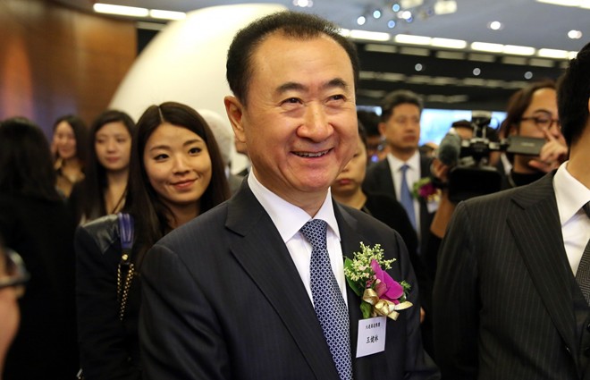 Tỷ ph&uacute; Wang Jianlin 
