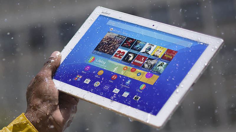 Sony Xperia Z4 Tablet l&agrave; một trong những tablet hot nhất c&oacute; khả năng chống nước