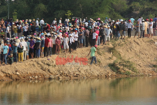 Bờ s&ocirc;ng Tr&agrave; Kh&uacute;c, khu vực xảy ra vụ tai nạn chết đuối thương t&acirc;m khiến 9 học sinh thiệt mạng