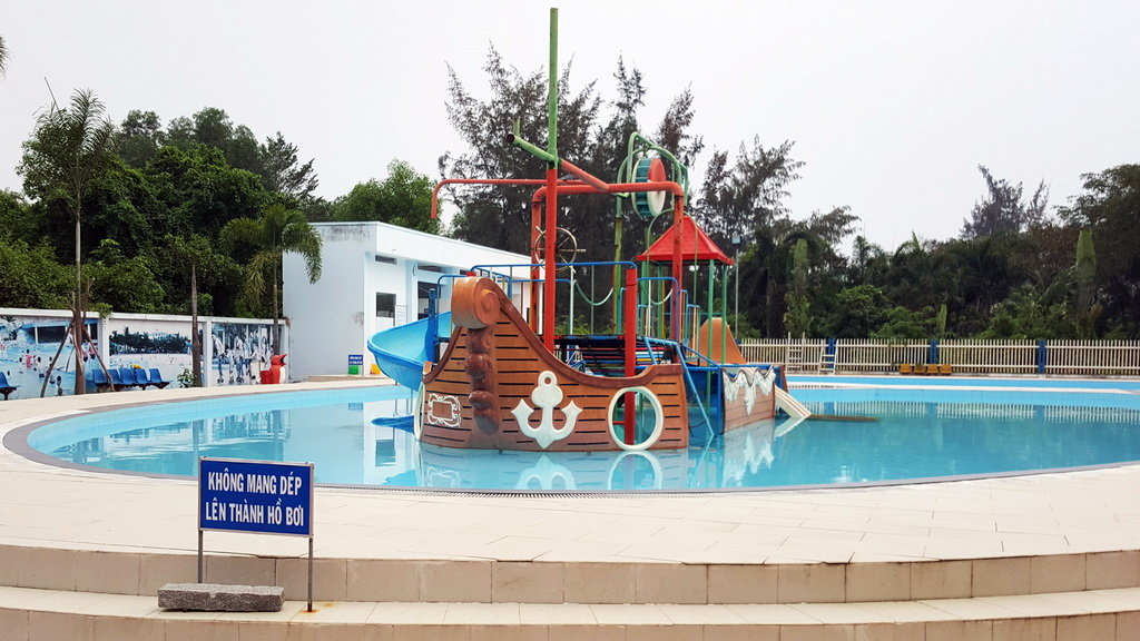 Khu c&ocirc;ng vi&ecirc;n An H&ograve;a nơi b&eacute; T. gặp tai nạn đuối nước thương t&acirc;m