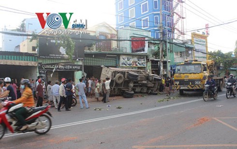 Hiện trường vụ tai nạn