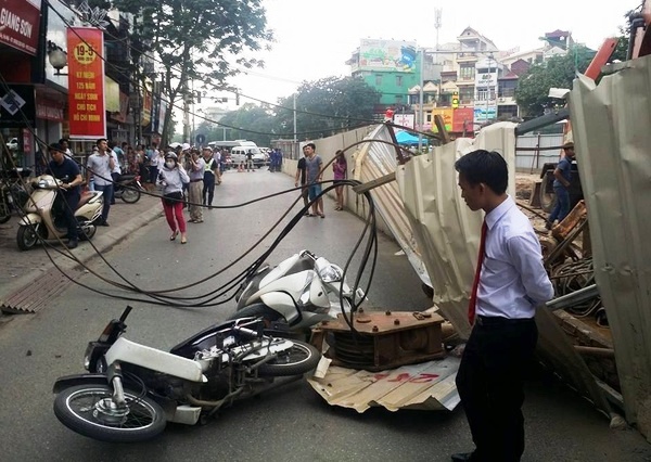 tai nạn tại dự &aacute;n đường sắt đ&ocirc; thị h&agrave; nội