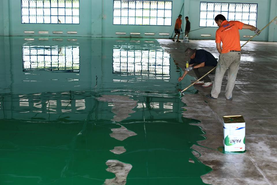 sơn epoxy đặc biệt được tạo ra để sơn c&aacute;c khu vực đặc biệt như phần th&eacute;p ngập nước, hầm s&acirc;u dưới l&ograve;ng đất&hellip;