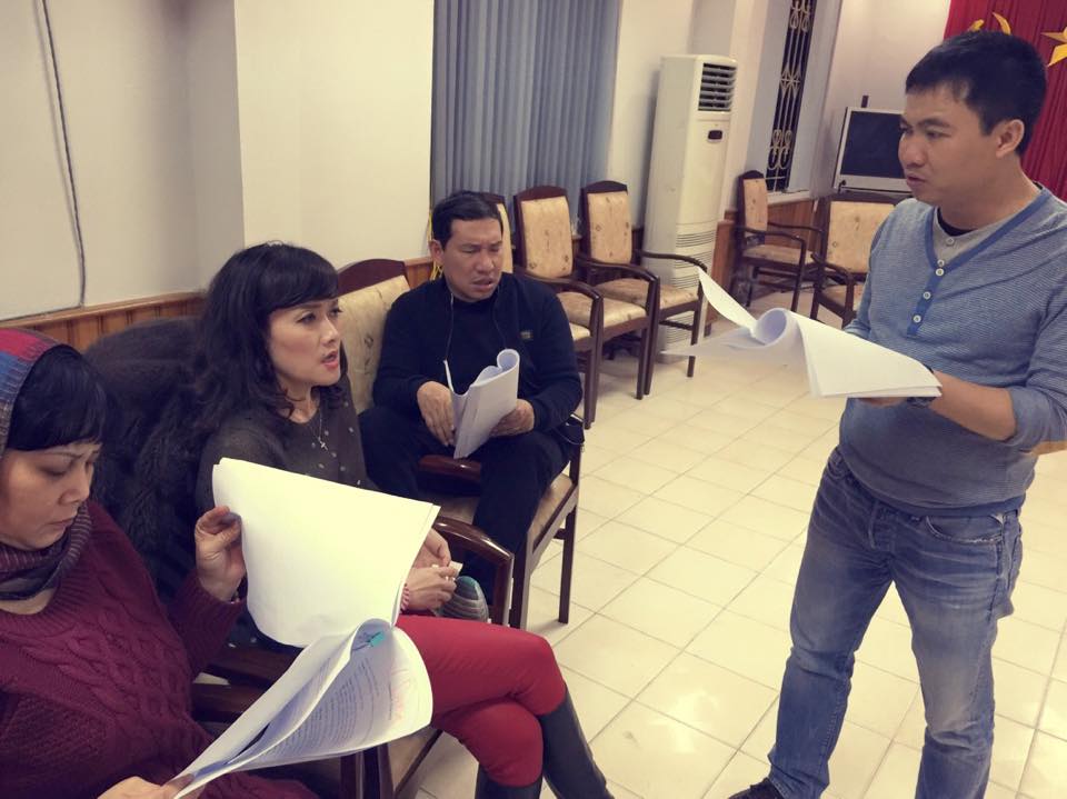 C&aacute;c nghệ sĩ hăng say tập luyện cho T&aacute;o qu&acirc;n 2015