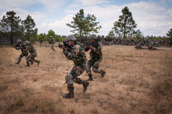 Force 18 l&agrave; cuộc tập trận mặt đất đa phương đầu ti&ecirc;n diễn ra tại Ấn Độ