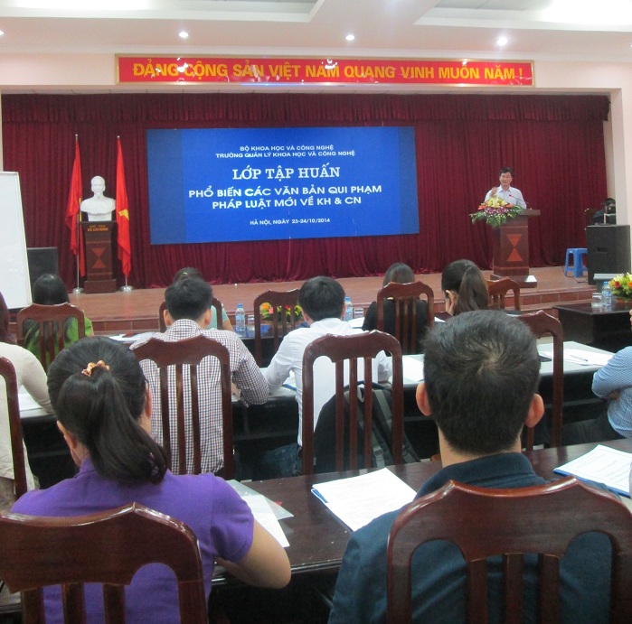Trường Quản l&yacute; KH&CN