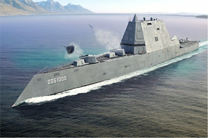 Tàu khu trục USS Zunwalt sở hữu nhiều công nghệ hiện đại
