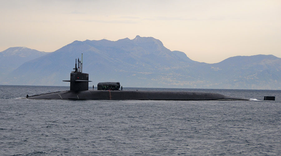 T&agrave;u ngầm hạt nh&acirc;n USS Florida của Mỹ.