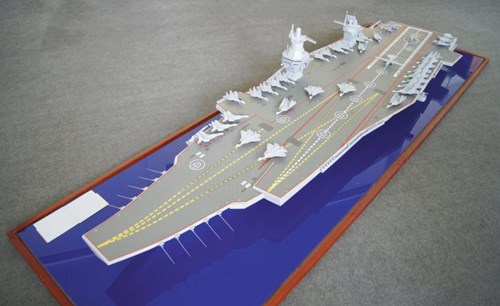 M&ocirc; h&igrave;nh t&agrave;u s&acirc;n bay Project 23000E (Shtorm) cho Hải qu&acirc;n Nga