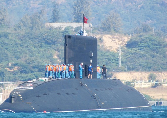 Chiếc thứ 3 trong loạt 6 t&agrave;u ngầm Kilo đ&atilde; được Nga b&agrave;n giao cho Việt Nam