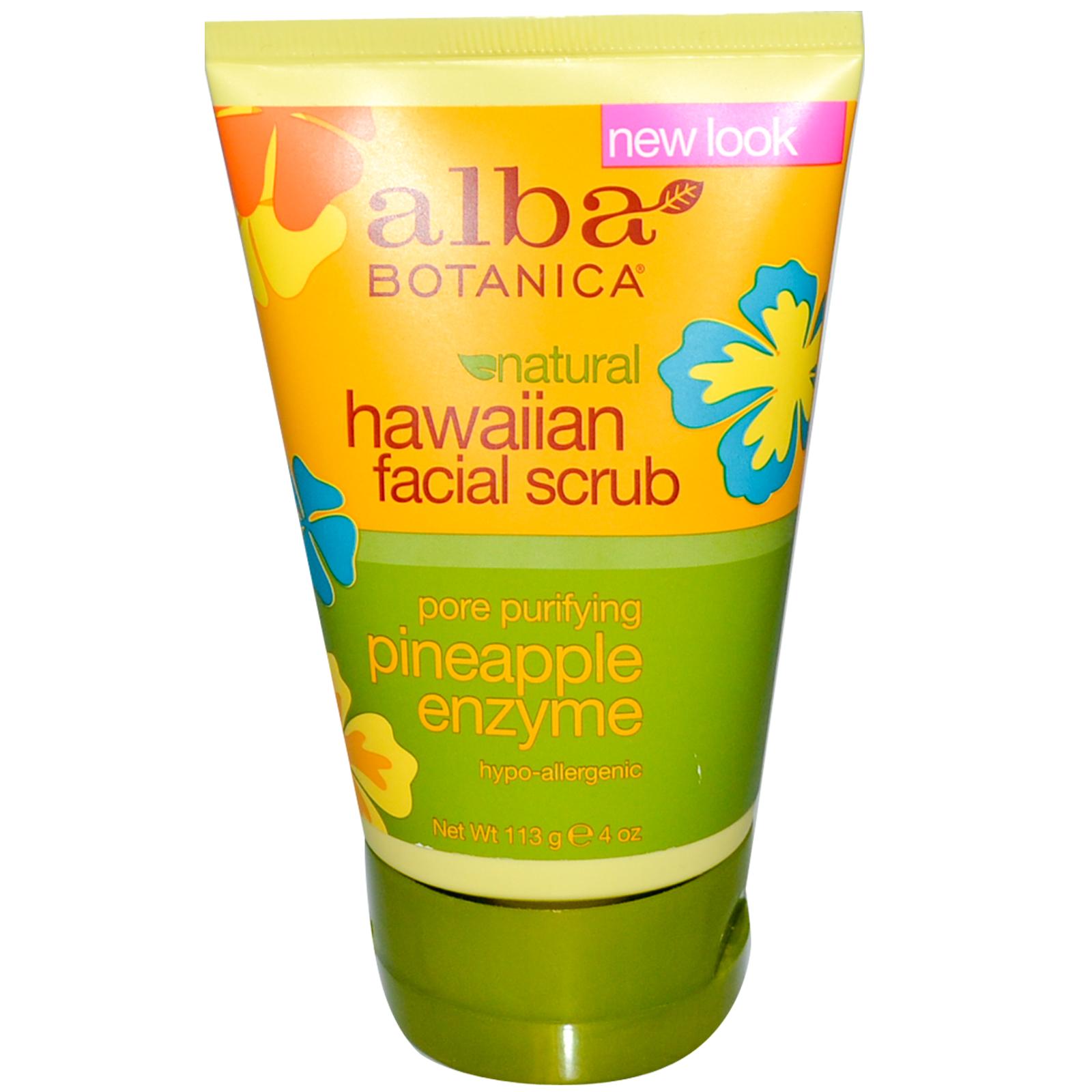 Alba Natural Hawaiian l&agrave; sản phẩm tẩy da chết c&oacute; chiết xuất từ thi&ecirc;n nhi&ecirc;n v&ocirc; c&ugrave;ng l&agrave;nh t&iacute;nh