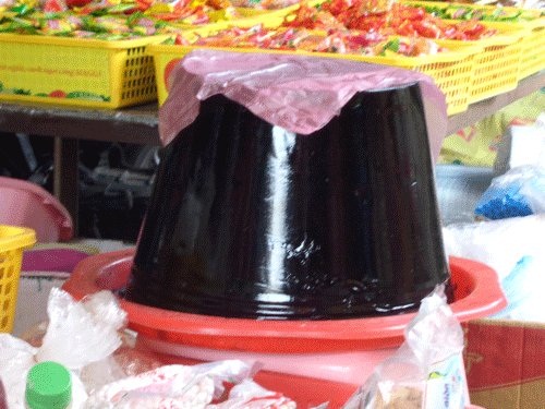Thạch tự chế b&aacute;n c&acirc;n kh&ocirc;ng nh&atilde;n m&aacute;c