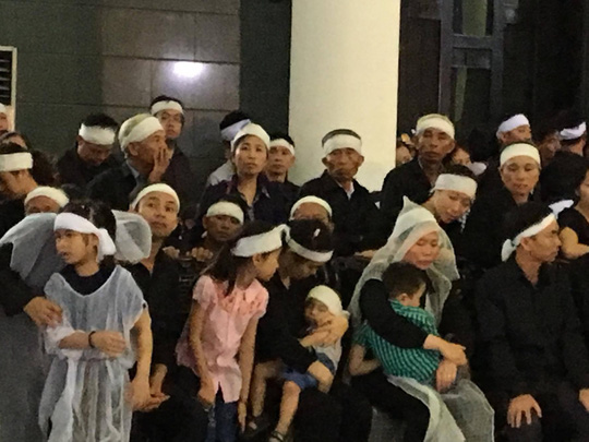 Cho đến khi tổ chức lễ truy điệu, mới có 8/9 thi thể của các chiến sĩ được tìm thấy. 