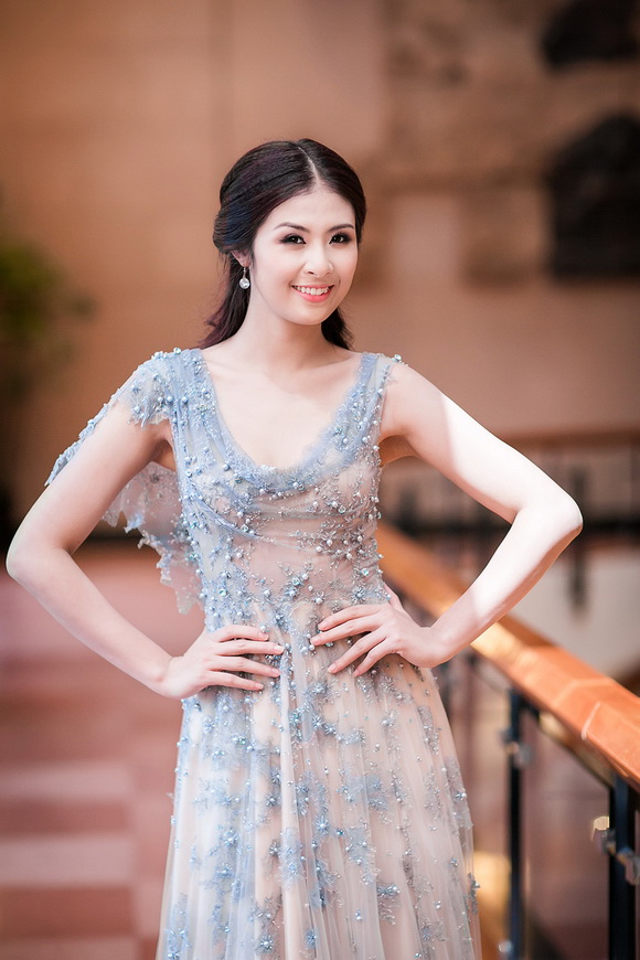 Đặc biệt, Ngọc Hân là một trong số ít các hoa hậu giữ được hình ảnh “sạch,” nói không với scandal. 