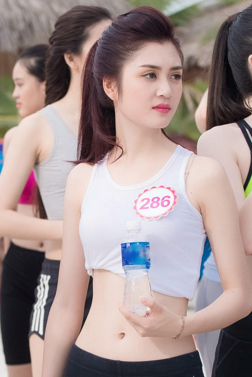 Hy vọng với lợi thế về hình thể, Huyền Trang có sẽ tiến xa hơn tại cuộc thi Hoa hậu Việt Nam