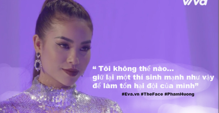 Đồng thời cô cũng thẳng thắn thừa nhận việc loại Kim Chi là một trong những chiến thuật của mình để giành chiến thắng trong những tập sau - “Không thể nào Phạm Hương có thể giữ lại một thí sinh mạnh như vậy để gây tổn hại cho team của mình”.
