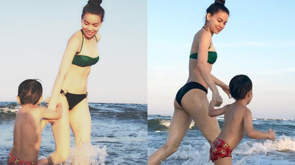 Nếu như trước đây, mỗi khi nhắc tới mỹ nhân có đôi chân dài đáng ao ước của showbiz Việt người ta sẽ nghĩ ngay đến siêu mẫu Thanh Hằng. Tuy nhiên, hẳn chúng ta đã bỏ qua một mỹ nhân khác cũng có đôi chân cực chuẩn đó là Hồ Ngọc Hà.
