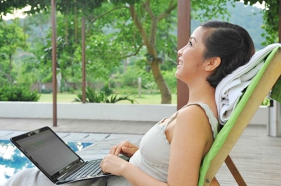 Khuôn viên nhà Mỹ Linh – Anh Quân ở thôn Lam Trường, xã Minh Phú, huyện Sóc Sơn, Hà Nội rộng tới 1,3ha. 
