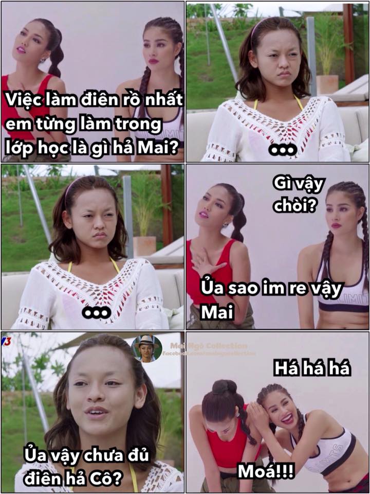 Điểm thú vị thấy được ở Mai chính là cô có thể biến hóa được thành nhiều nhân vật cùng khả năng “diễn” cực tốt trước ống kính máy ảnh.