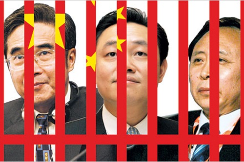 H&agrave;ng loạt quan tham Trung Quốc đ&atilde; bị điều tra v&agrave; bắt giữ