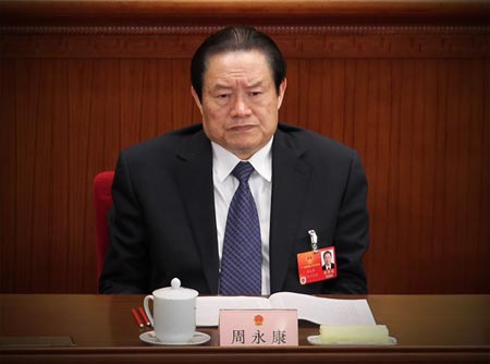 Uỷ ban phòng chống tham nhũng cho rằng Chu Vĩnh Khang là nhân vật để lại nhiều di họa lớn. Ảnh China daily