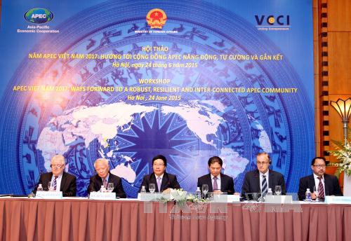 Ủy ban Quốc gia APEC 2017 do Ph&oacute; Thủ tướng, Bộ trưởng Bộ Ngoại giao Phạm B&igrave;nh Minh l&agrave;m Chủ tịch