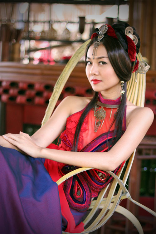 Siêu mẫu Thanh Hằng.