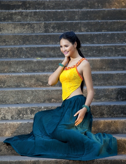 Hoa hậu Hương Giang.