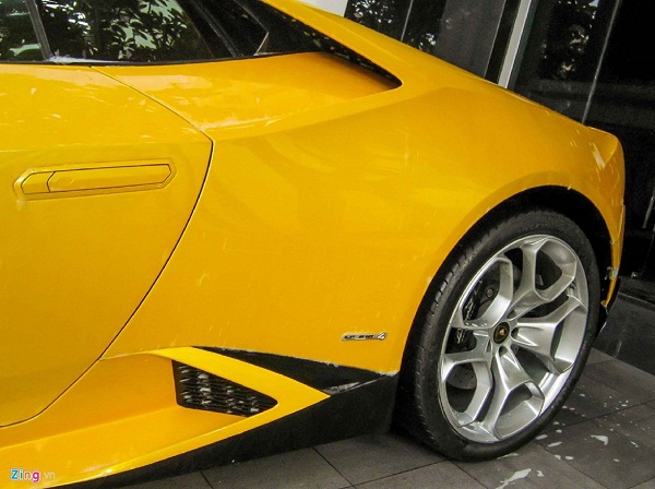 Đây chính là chiếc Lamborghini Huracan thứ 3 tại Việt Nam.