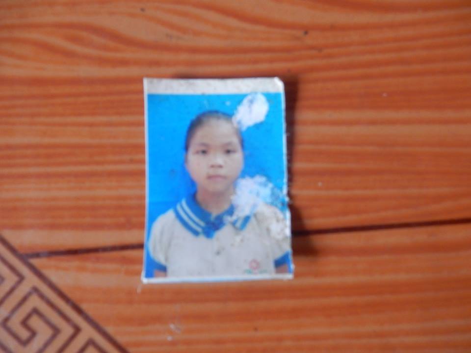 Nạn nh&acirc;n xấu số l&agrave; ch&aacute;u L&ocirc; Thị Thanh (SN 2003)