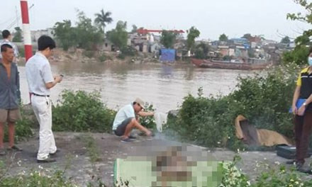 Hiện trường nơi phát hiện thi thể người đàn ông
