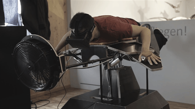 Thiết bị chơi game Birdly cho cảm gi&aacute;c như thật