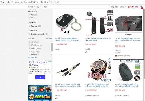 chợ online b&aacute;n tr&agrave;n lan thiết bị nghe l&eacute;n