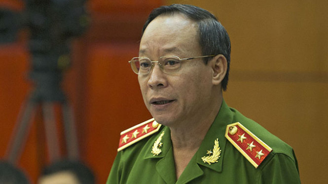 Thượng tướng L&ecirc; Qu&yacute; Vương - Thứ trưởng Bộ C&ocirc;ng an