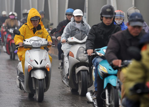Dự b&aacute;o thời tiết ng&agrave;y mai 12/02: Mưa r&eacute;t quay trờ lại miền Bắc