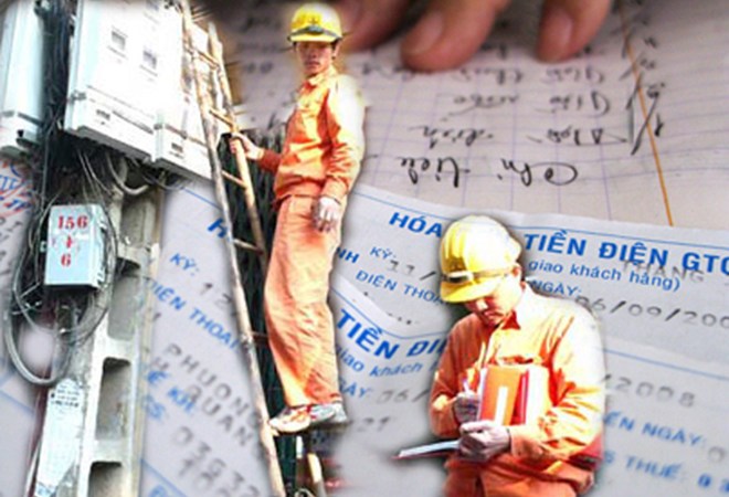 phạt chủ nh&agrave; tăng tiền điện