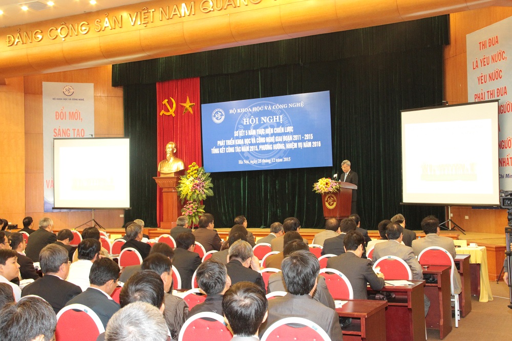 Thứ trưởng Trần Việt Thanh b&aacute;o c&aacute;o một số kết quả sau 5 năm thực hiện Chiến lược