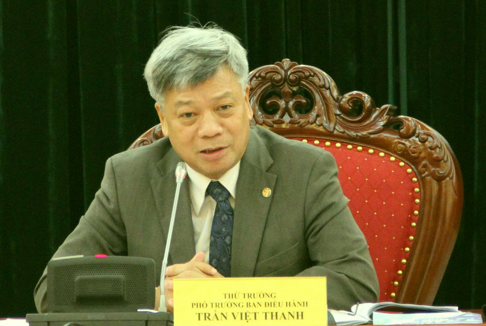 Thứ trưởng Trần Việt Thanh &ndash; Ph&oacute; trưởng ban Ban Điều h&agrave;nh Chương tr&igrave;nh 712