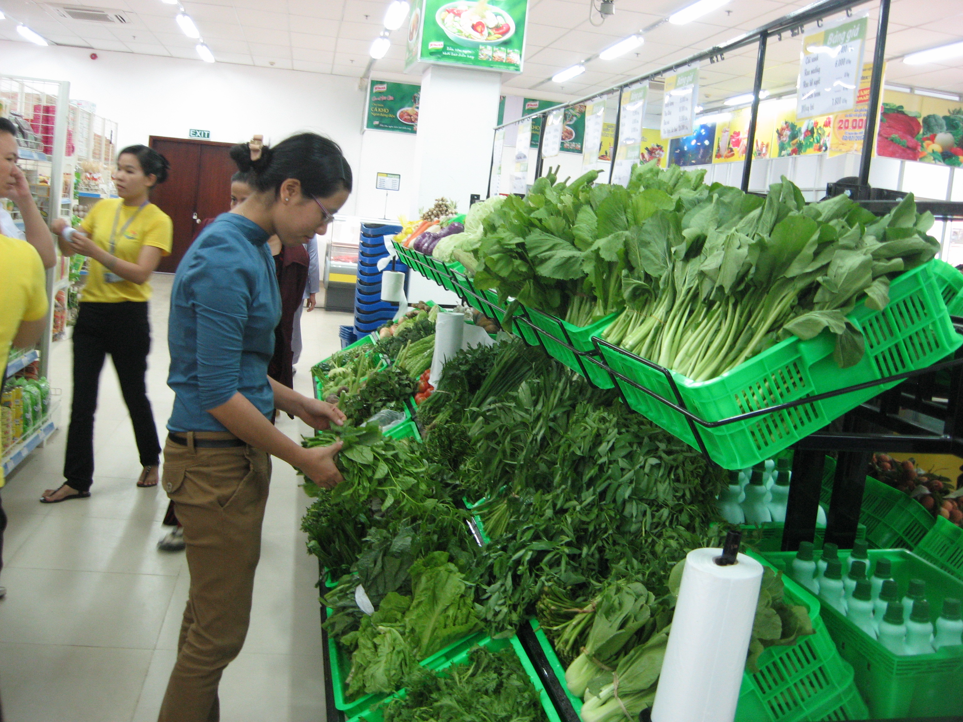 Thực phẩm sạch được tin d&ugrave;ng